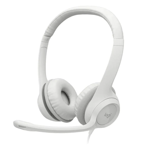 Гарнитура Logitech Stereo Headset H390 White 981-001286 3890₽