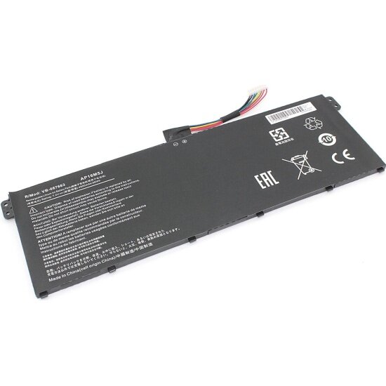 Аккумуляторная батарея Amperin для Acer Aspire 3 A315-21 (AP16M5J) 7.4V 4800mAh OEM 087663