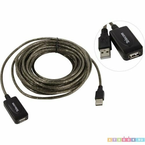 Telecom TUS7049-10м Кабели и переходники USB TUS7049-10M аксессуар telecom usb 2 0 am af 10m tus7049 10m