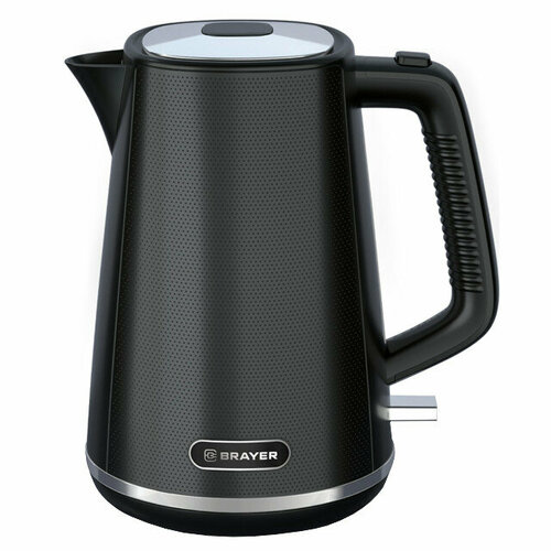 Чайник brayer br1072 2200вт 17л пластик черный 828800₽