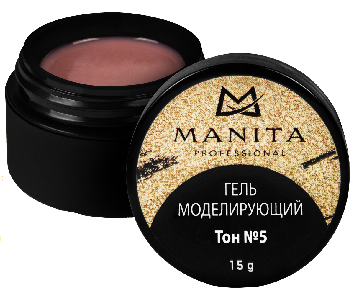 Manita Professional Однофазный моделирующий гель для наращивания №5, 15 г