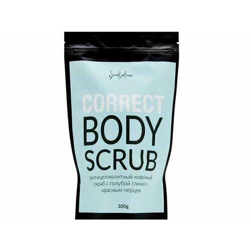 Кофейный скраб антицеллюлитный с красным перцем SmoRodina Correcting semi-dry coffee scrub (anti-cellulite)