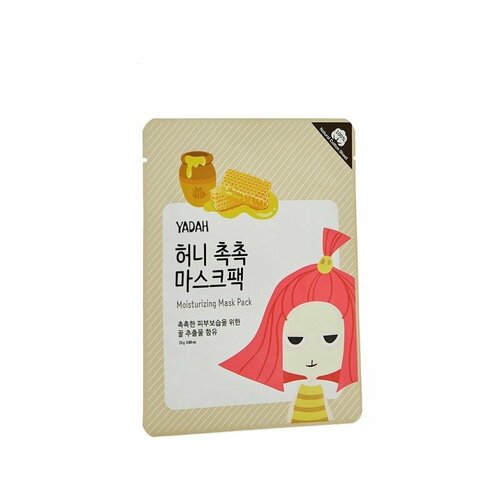 Увлажняющая маска на тканевой основе с экстрактом мёда Yadah MOISTURIZING MASK PACK 1EA 493₽