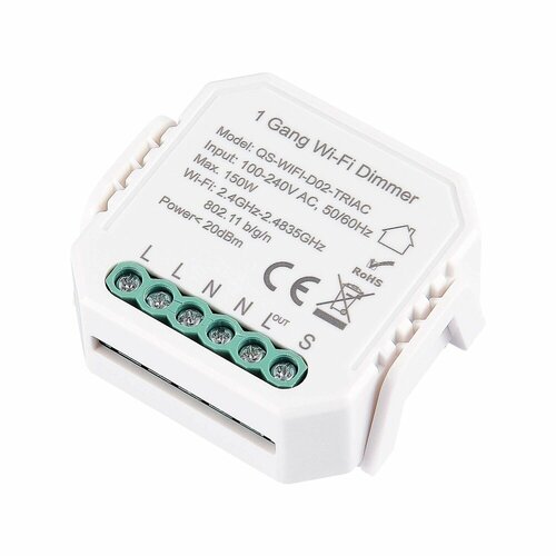 WIFI Реле 1 Канал 10A ST Luce ST9000 ST900050001C 184000₽