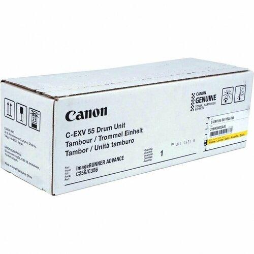 Барабан CANON C-EXV 55 Yellow (2189C002) барабан canon c exv 55 du c eur szh 2187c002