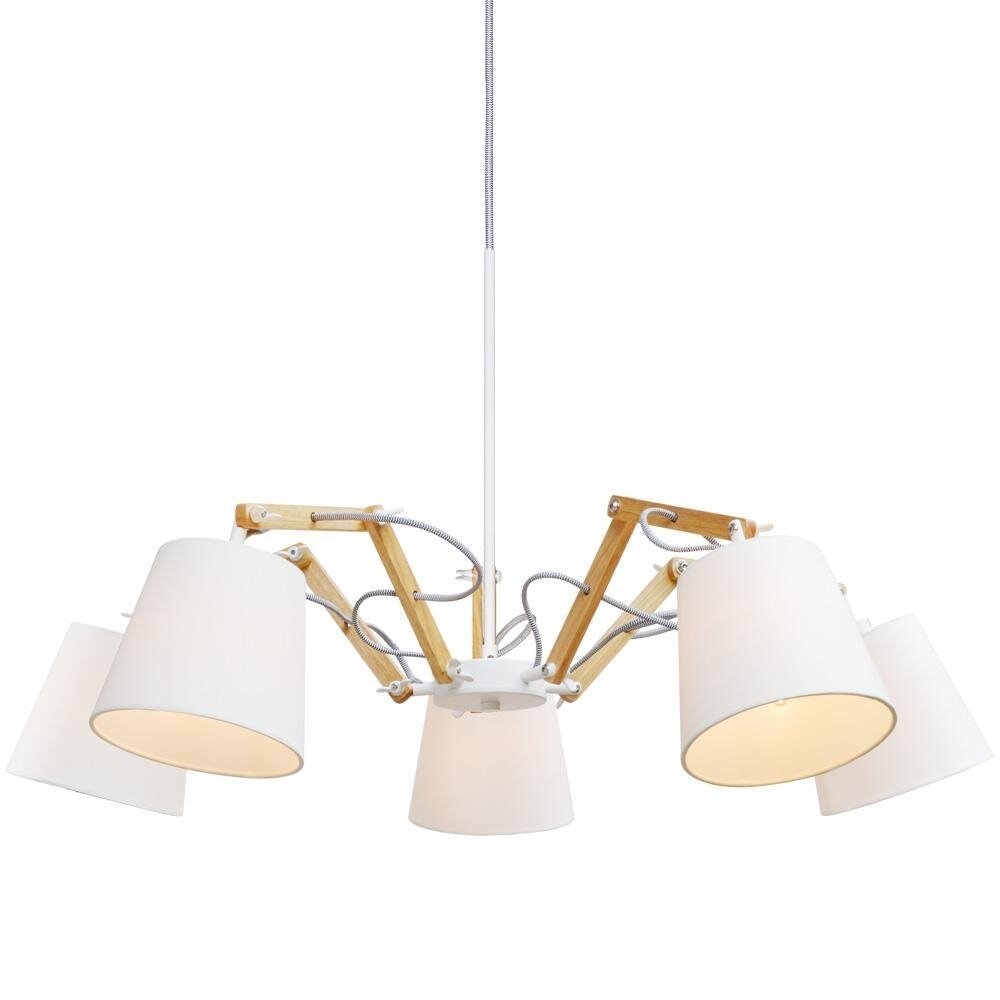 Подвесная люстра Arte Lamp Pinoccio с поддержкой Алиса A5700LM-5WH-A - фото №2