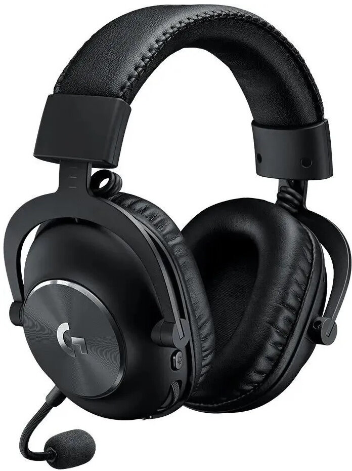 LOGITECH Наушники с микрофоном Logitech G Pro X 2 Lightspeed черный накладные BT оголовье (981-001263) 981-001263