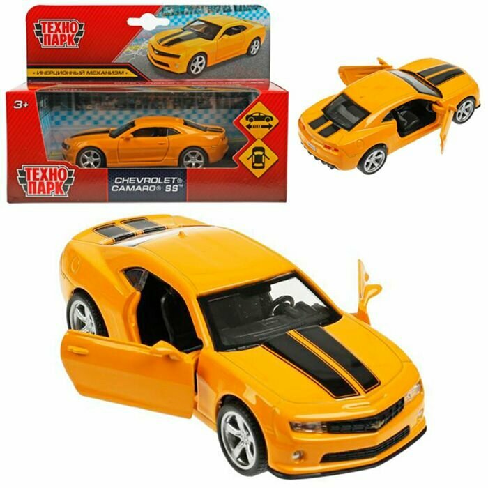 Машинка металлическая CHEVROLET CAMARO технопарк 67326