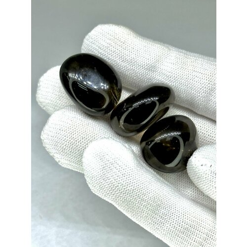 Раухтопаз, дымчатый кварц, галтовка 1.5-2.5 см, 1 штука