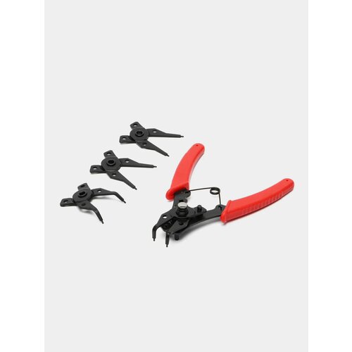 Разжим I Щипцы для снятия и установки стопорных колец 4 насадки 1199₽