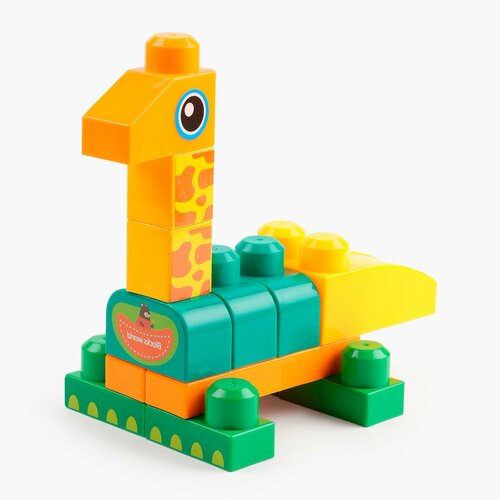 Конструктор 29х23 см пластик Динозавры Construct 595₽