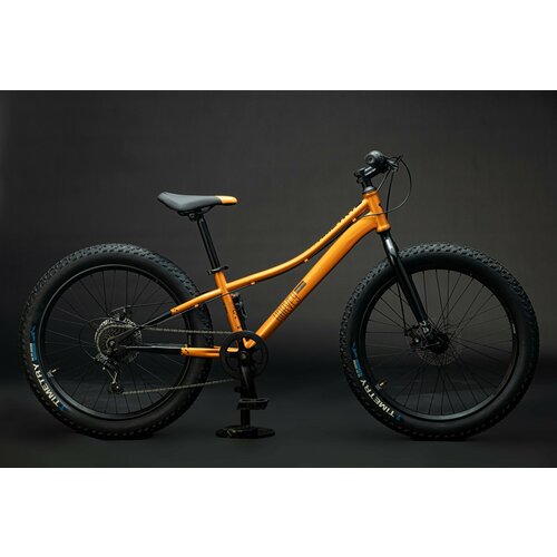 Велосипед полу-фэтбайк Fatbike Time Try TT2747s 24 Рама 12 Взрослый Детский Подростковый оранжевый 23400₽