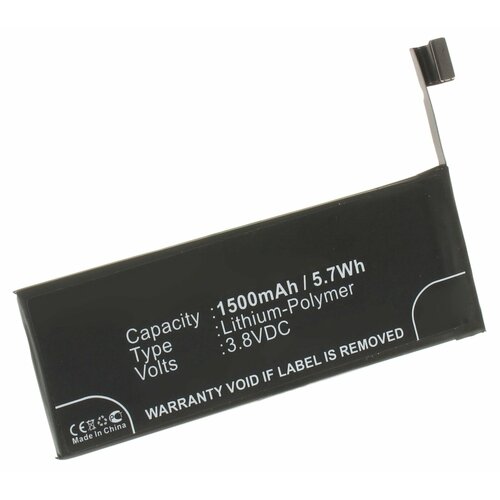 Аккумуляторная батарея iBatt iB-A1-M628 1500mAh для телефонов 616-0720, 616-0728, 616-0722, 616-0719, 616-0652,