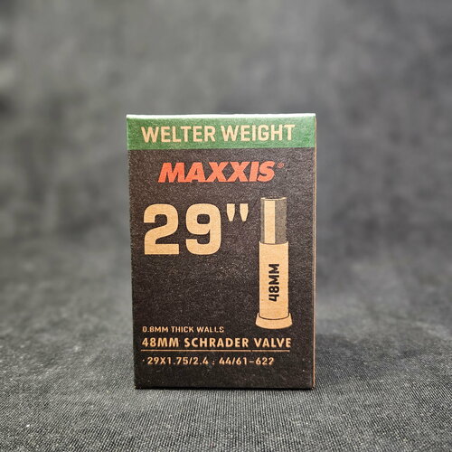 Камера Maxxis WelterWeight, 29x1.75/2.4, 48мм, Schrader