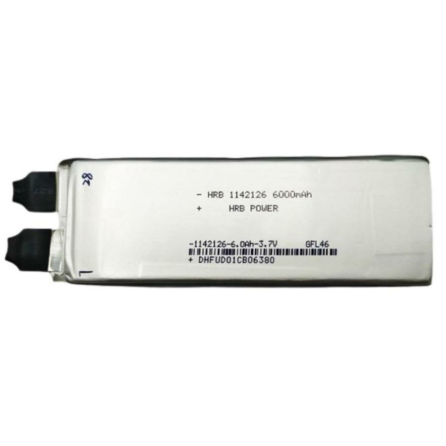 Аккумулятор 1142126-6 Li-Po 3.7 В, 6000mAh