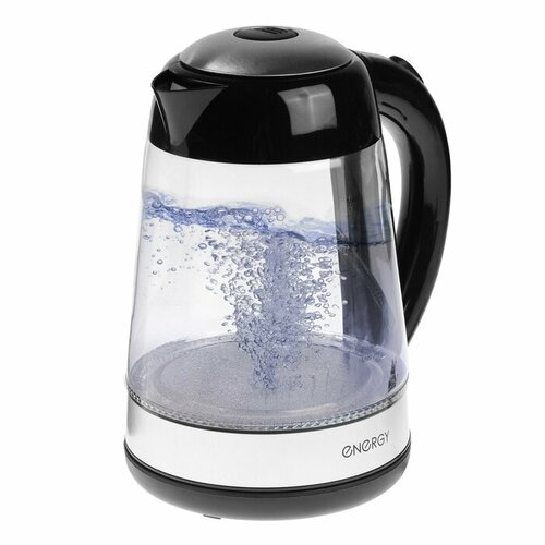 Чайник электрический ENERGY E-251 стекло 17 л 2200 Вт чёрно-серебристый 276200₽