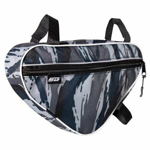 Велосумка под раму STG, модель FB-003, размер 33х18х6 см, камуфляж