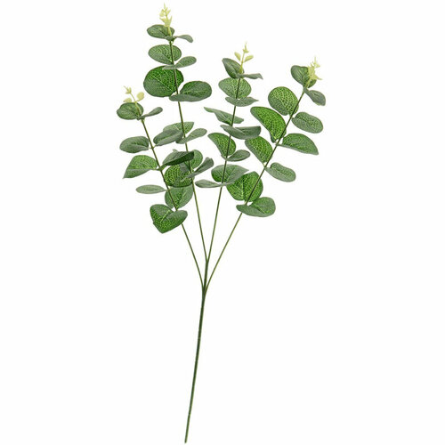 Цветок искусственный Ветка эвкалипта, В500 мм, зеленый, aj-200