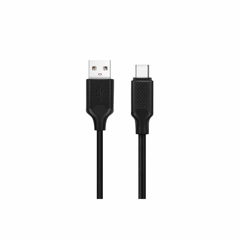 Кабель USB A - Type-C, HARPER, BCH-722, 2м, черный, H00003040