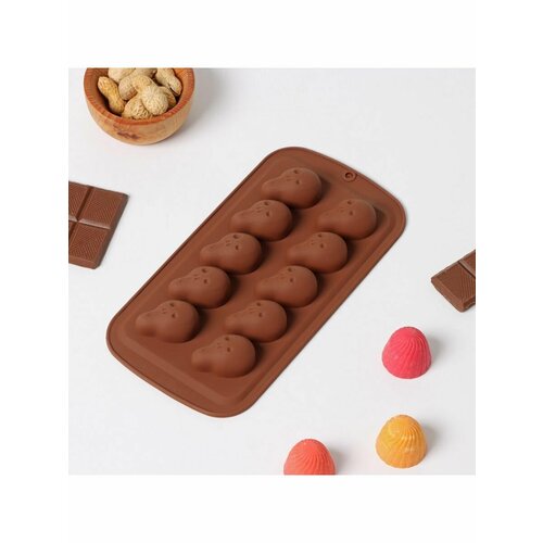 Форма силиконовая для льда и кондитерских украшений Крик 518₽