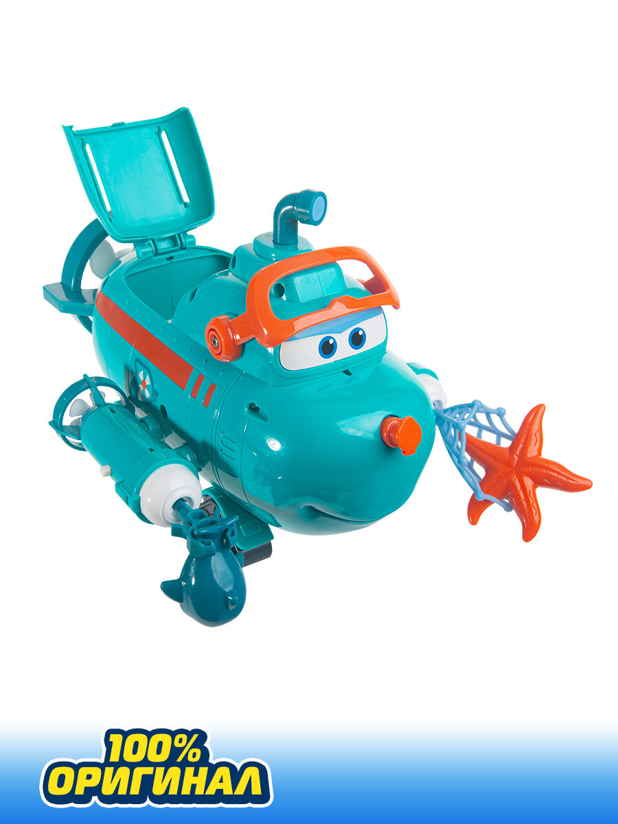 Миссия команды: подводная лодка Бадди Супер Крылья Super Wings - фото №4