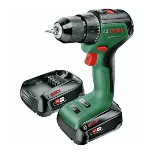 Дрель-шуруповерт Bosch UniversalDrill 18V-55 2 x 2 Ah 06039D7002 28999₽
