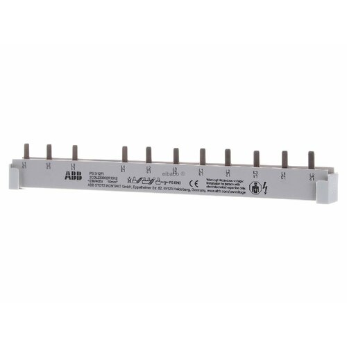 Фазовая шина 3-полюсная 10мм² PS 3/12 FI – ABB – 2CDL230002R1012 – 4016779571074