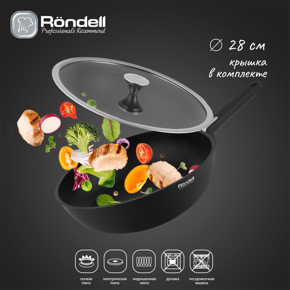 фото Сотейник с/кр. 28х7,5 см Modern Rondell RDA-1724