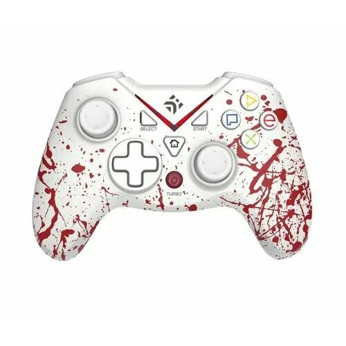 Геймпад беспроводной DEXP Ventriloquist белый 359600₽