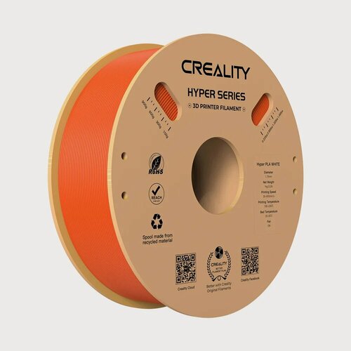 Изображение товара Филамент Creality Hyper Series PLA 3D Printing 1kg оранжевый