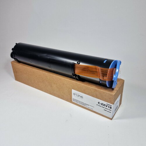 Tонер картридж, C-EXV18, E-Line, для Canon iR-1018, IR-1020, IR-1022, IR-1024, черный, 8400 листов