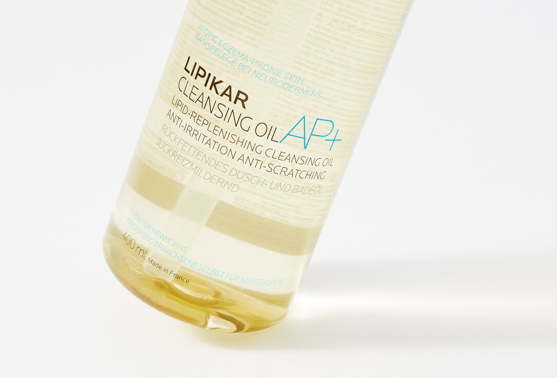 Липидовосполняющее смягчающее масло для ванной и душа La Roche-Posay, LIPIKAR 400мл