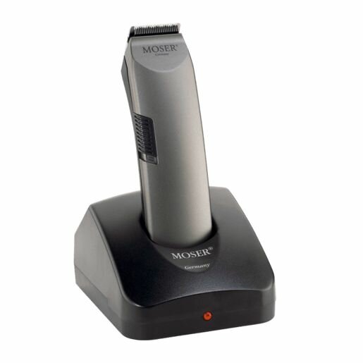фото Триммер аккумуляторный Moser Akku 1556-0062 с подставкой, роторный, 5100 оборотов