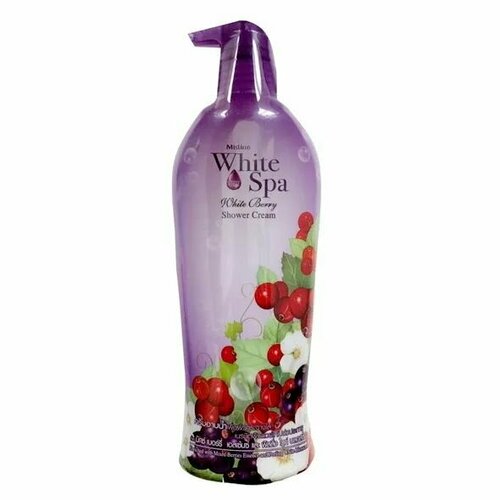 Крем-пенка для душа Mistine с Ягодами увлажняющий White Spa 500 мл 719₽