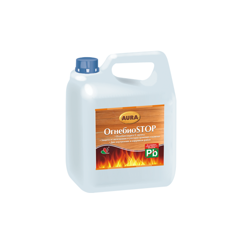 Огнебиозащита II Группы Aura Wood 5л Огнебиостоп 510₽