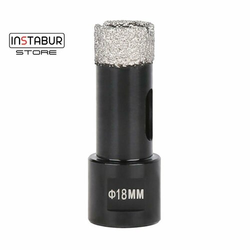 Коронка алмазная 18мм Instabur Black на УШМ М14 900₽