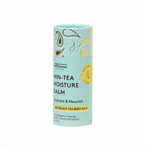 Delhicious увлажняющий бальзам для ухода за кожей телаMin-Tea Moisture Body Balm 70g