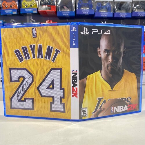 Эксклюзивная обложка PS4 для NBA Bryant №1