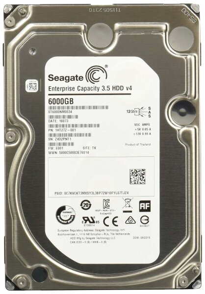 Жесткий диск Seagate ST6000NM0034 6Tb SAS 3,5" HDD