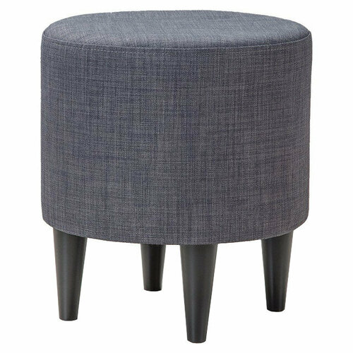 Пуф нико 360х360х400мм рогожка темно-серый 9501₽