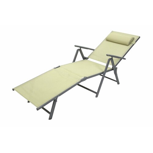 Лежак Маркус арт. YX-4017, текстилен (молочный) 