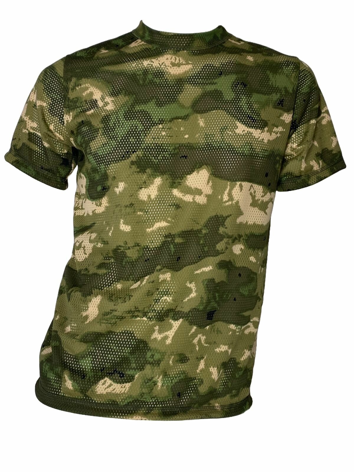 Футболка мужская камуфляж сетчатая . Фабричный товар