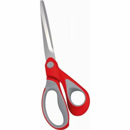 Ножницы для шитья Trend Line, длина 25,4см, нержавеющая сталь/пластик, красный, Kleiber, 923-01