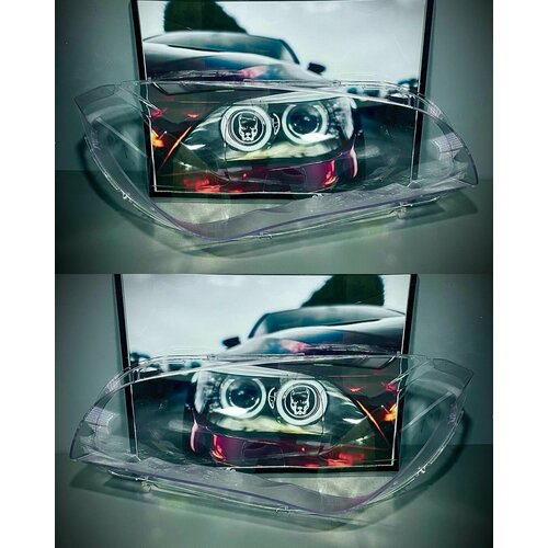 Стекла для фар для BMW X1 E84 2009 - 2015 комплект 8400₽