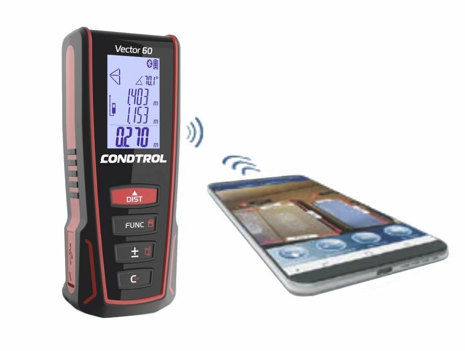 Измеритель длины CONDTROL Vector 60 1-4-104 — фото 1