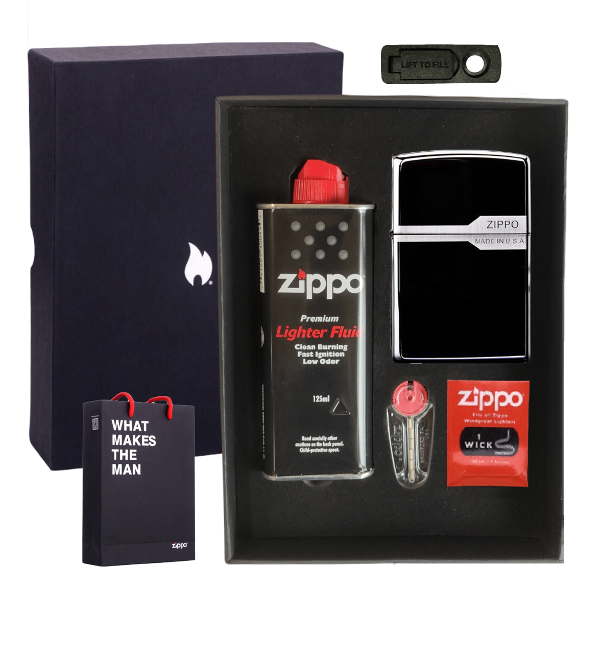 Зажигалка ZIPPO Подарочный набор