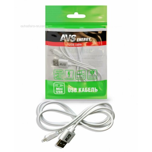 AVS A78042S Кабель AVS mini USB 4 (1м) MN-313 кабель avs hdmi a microhdmi d had 71 1м