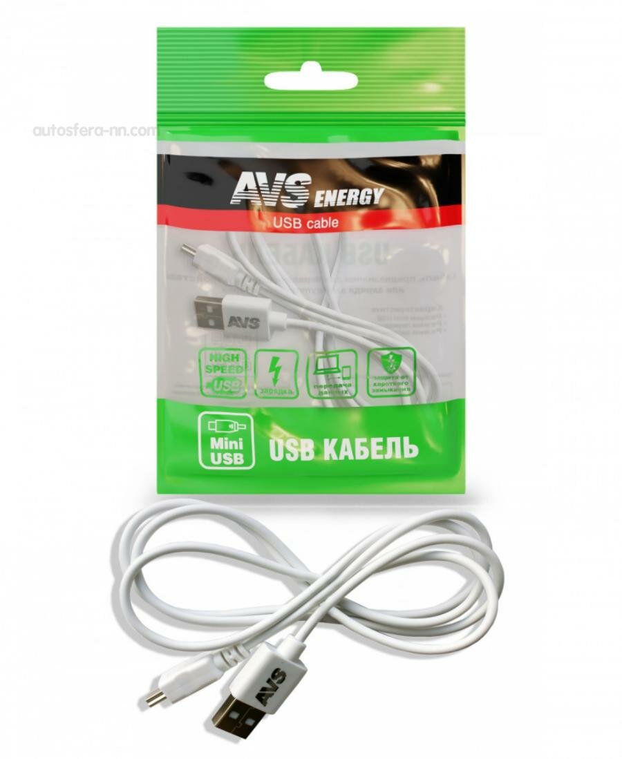 AVS A78042S Кабель AVS mini USB 4 (1м) MN-313