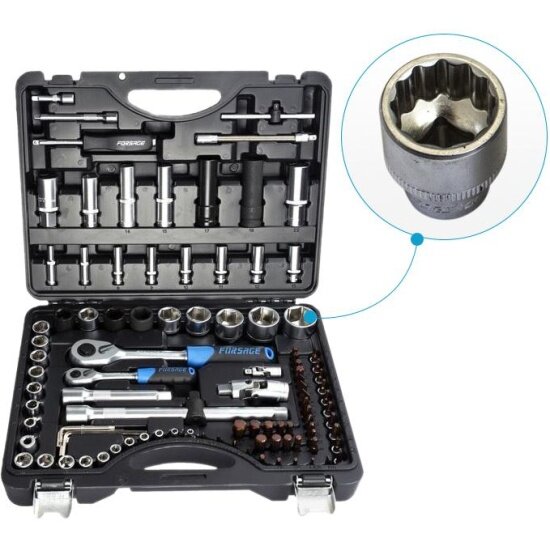 Набор инструментов Forsage F-4941-9 PREMIUM, 94+6 предмета