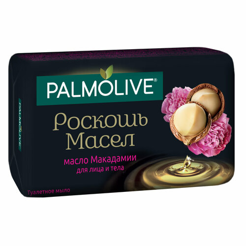 Palmolive Роскошь масел Мыло макадамия и пион 90 г 1 шт